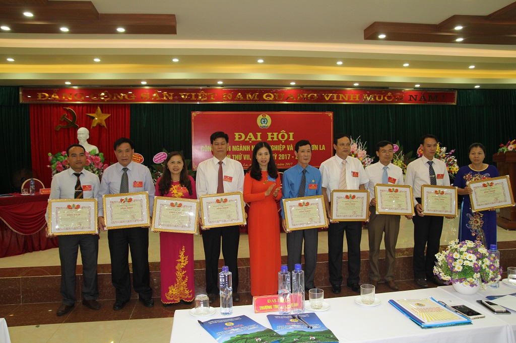cac don vi ca nhan xs duoc nhan bang khen tai dai hoi vii cdn